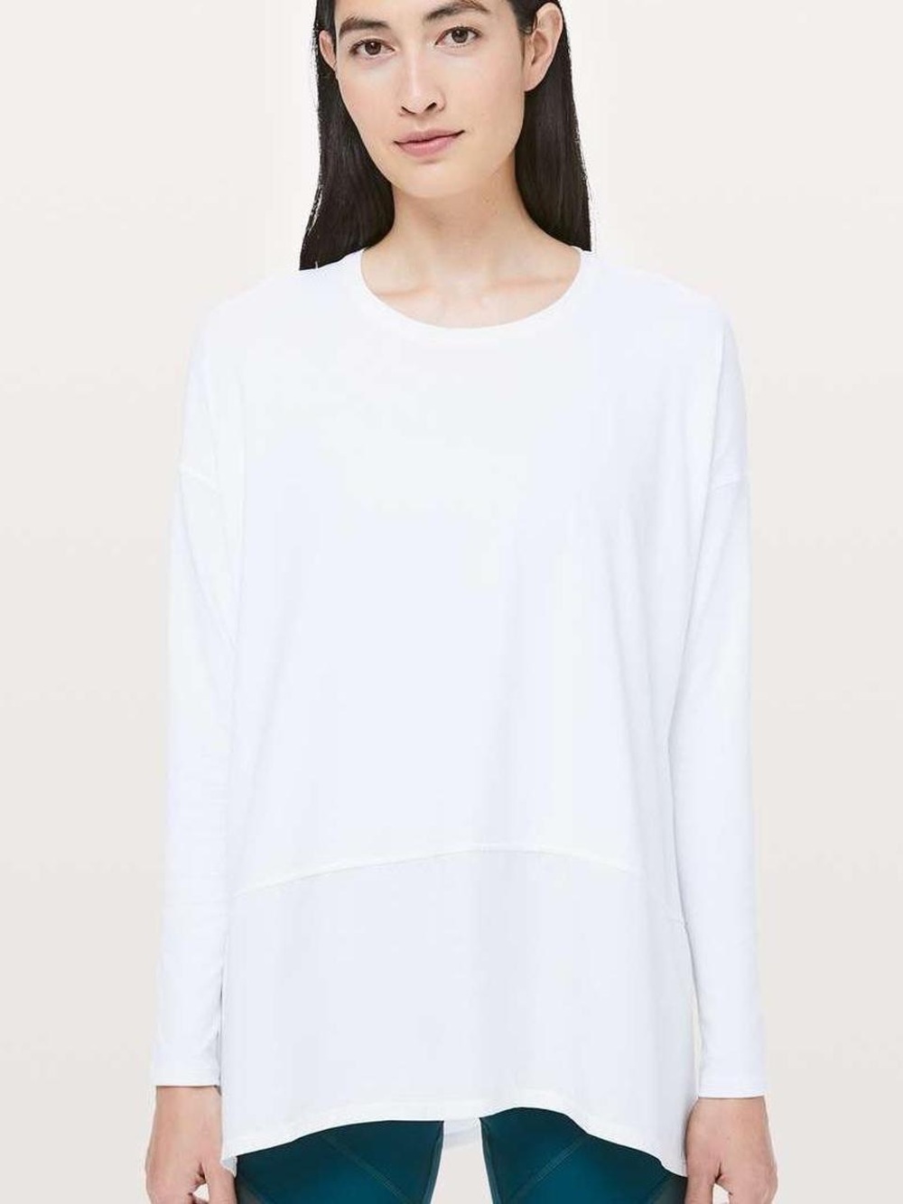 lululemon Cream Lightweight Long-Sleeve Pullover
